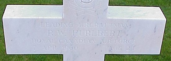 [LAC RW Hurlbert Grave Marker]