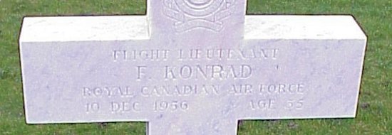 [F/O F Konrad Grave Marker]