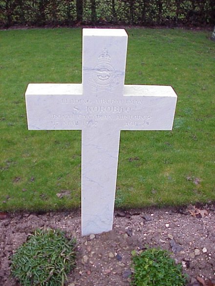 [LAC S Korobko Grave Marker]