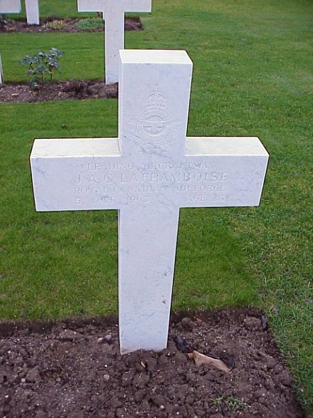 [LAC JAC LaFramboise Grave Marker]