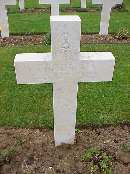 [LAC JMA Lavygueur Grave Marker]