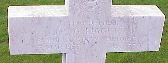 [F/O JLG Liggett Grave Marker]