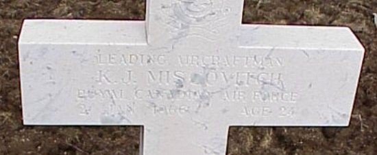 [LAC KJ Miscovitch Grave Marker]