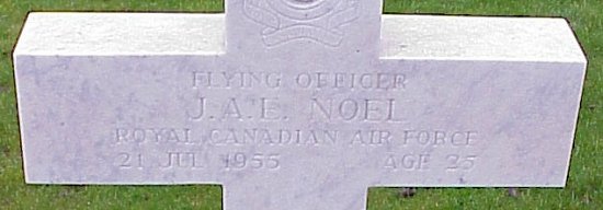 [F/O JAE Noel Grave Marker]