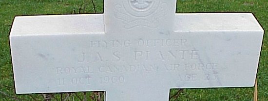 [F/O JAS Plante Grave Marker]