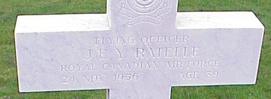 [F/O JEY Ratelle Grave Marker]