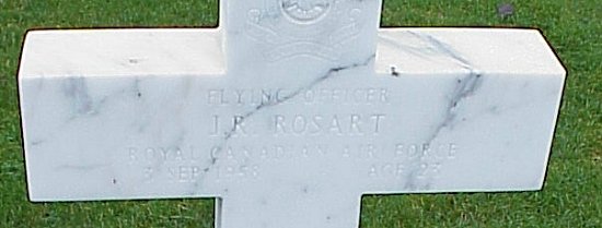 [F/O JR Rosart Grave Marker]