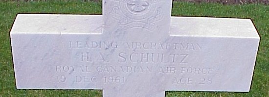 [LAC HA Schultz Grave Marker]