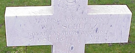 [LAC WA Schultz Grave Marker]