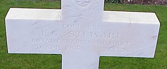 [Cpl FG Stewart Grave Marker]