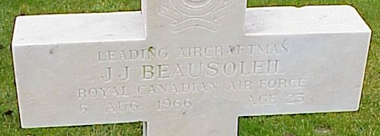 [LAC JJ Beausoleil Grave Marker]