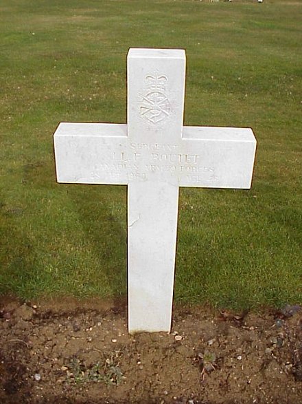 [Sgt JLF Boutet Grave Marker]