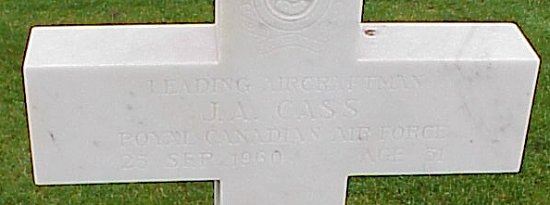 [LAC JA Cass Grave Marker]