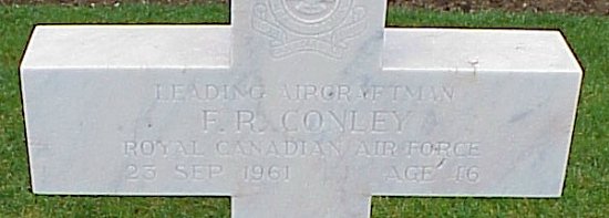 [LAC FR Conley Grave Marker]