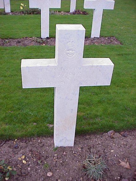 [LAC JY Cyr Grave Marker]