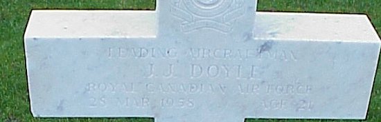 [LAC JJ Doyle Grave Marker]