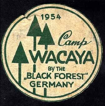 [Camp WACAYA patch.]